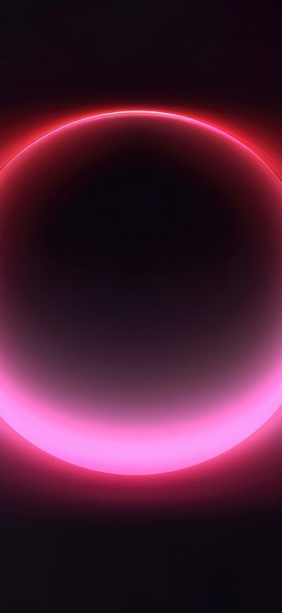 Fond d'écran iPhone Circle Glowing Abstract 5k