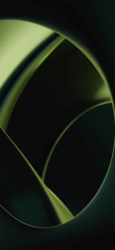 Fond d'écran iPhone Green Shape 8k