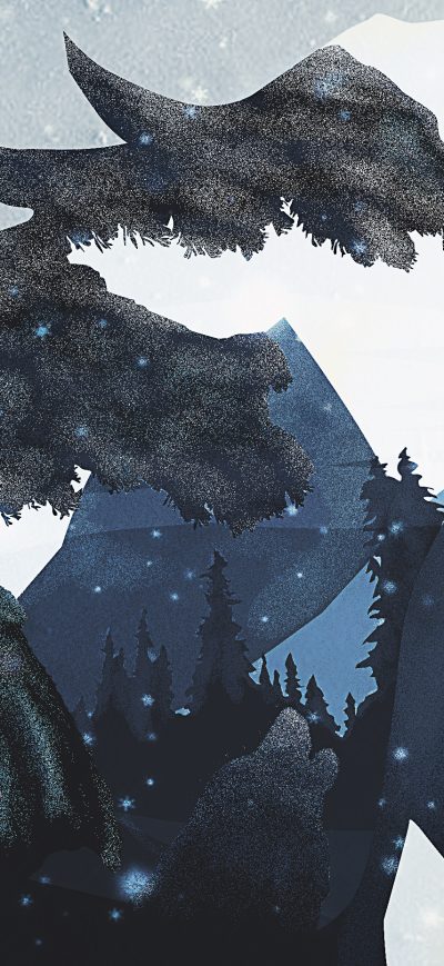 Fond d'écran iPhone House Stark 4k