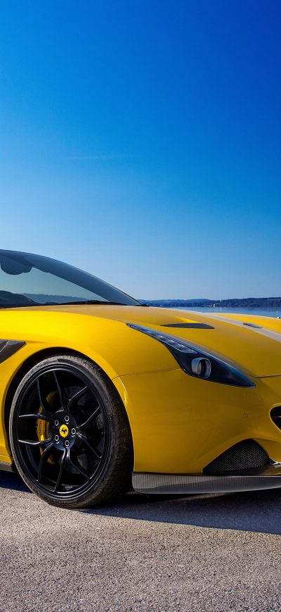 Fond d'écran iPhone Ferrari Novitec Rosso California