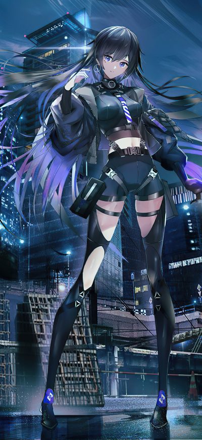 Fond d'écran iPhone Arknights Anime Girl 5k
