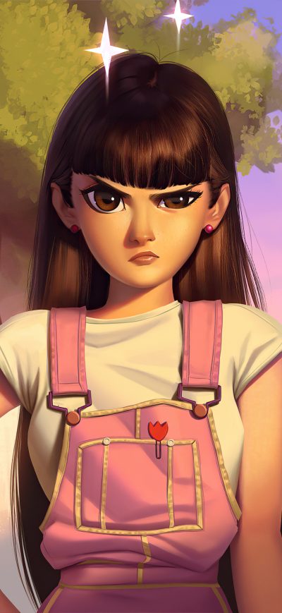 Fond d'écran I Am Not Mad 4k sur iPhone