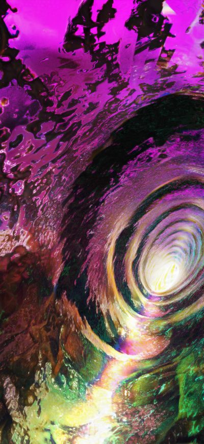 Fond d'écran iPhone Worm Hole Cosmic 4k