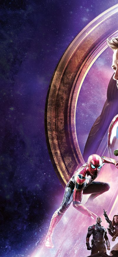 Fond d'écran iPhone Avengers Infinity War Banner 4k