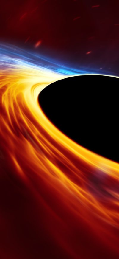 Fond d'écran iPhone Black Hole Space 4k