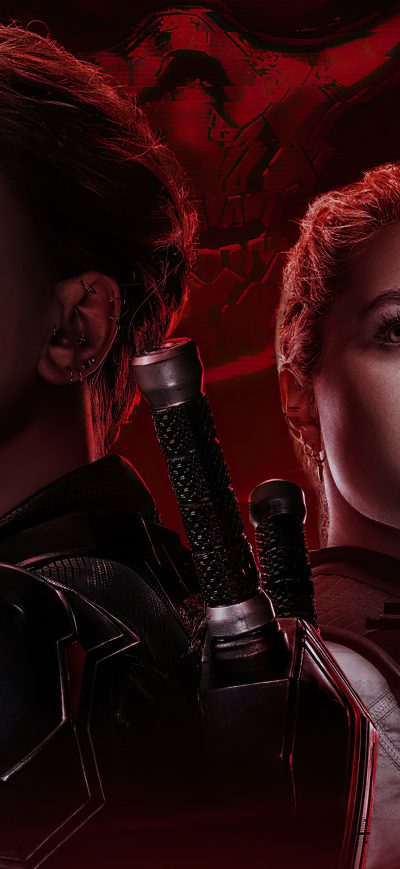 Fond d'écran iPhone Black Widow Movie 2021