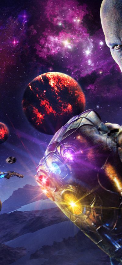 Fond d'écran iPhone Iron Man Vs Thanos The Final Battle