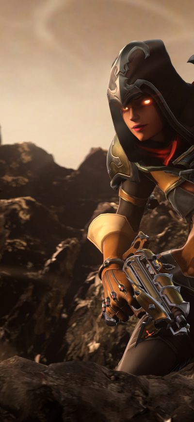 Fond d'écran iPhone Sombra Overwatch 5k 2018