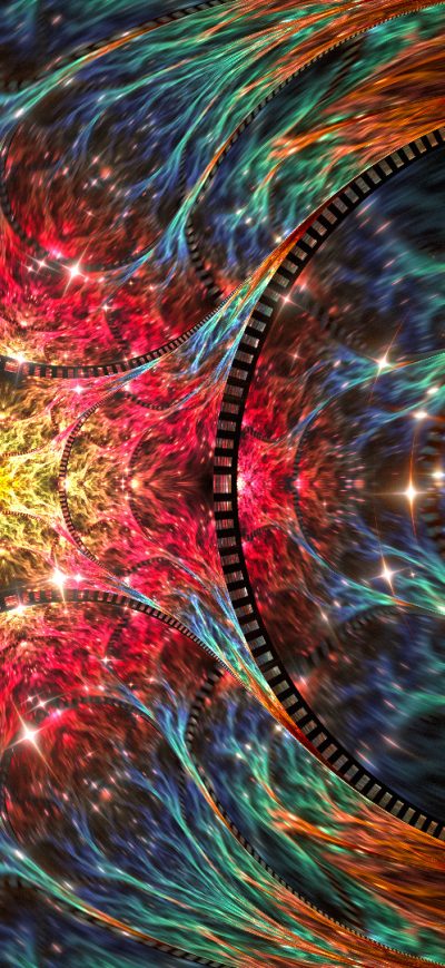 Fond d'écran Deep Space sur iPhone