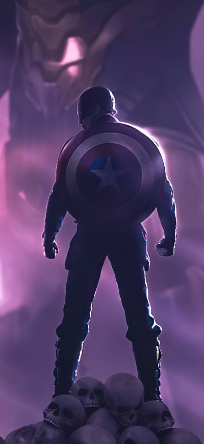 Fond d'écran iPhone 4k Captain America 2020