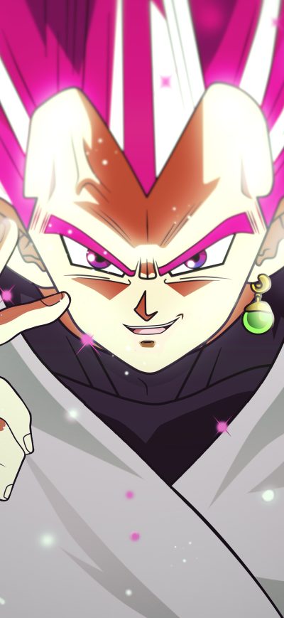 Fond d'écran iPhone Vegeta Black 5k