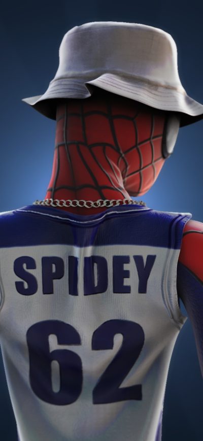 Fond d'écran Spidey Artwork sur iPhone
