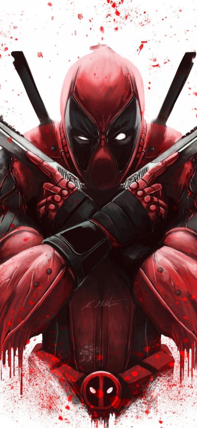 Fond d'écran iPhone Dont Worry Deadpool 4k