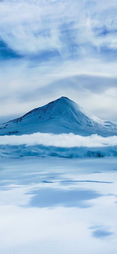 Fond d'écran iPhone Mount Erebus On Antarctica