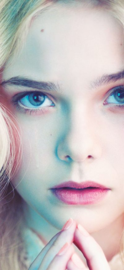 Fond d'écran iPhone 5k Elle Fanning Cute