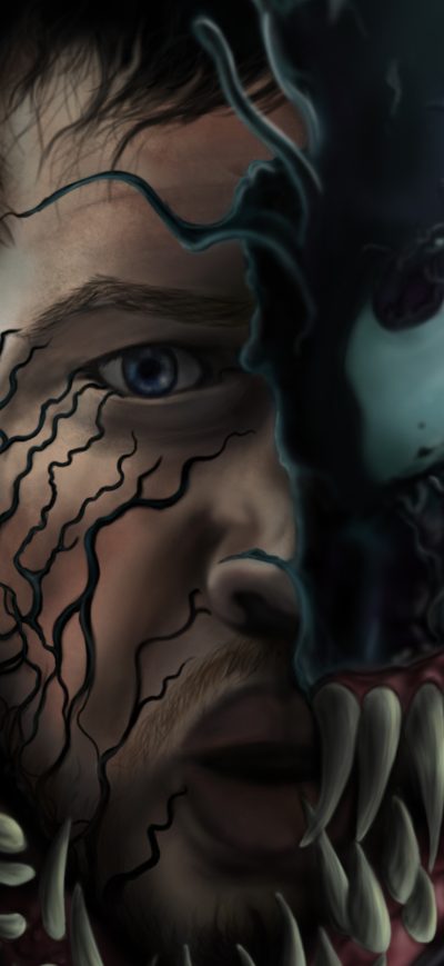 Fond d'écran iPhone Venom Tom Hardy Art 4k