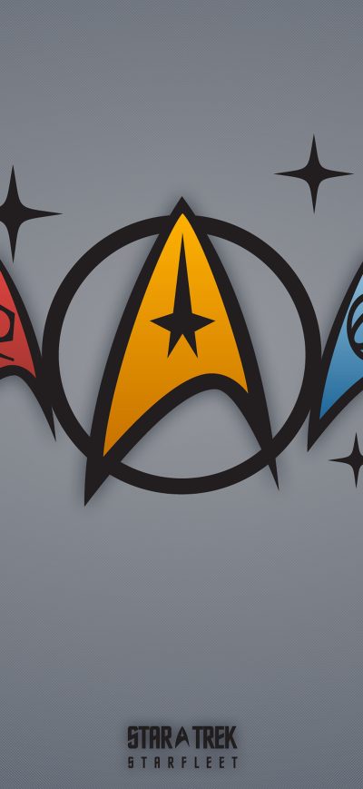 Fond d'écran iPhone Star Trek Minimalism Logo 5k