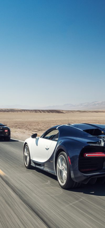 Fond d'écran iPhone Bugatti Chiron Rear 2017
