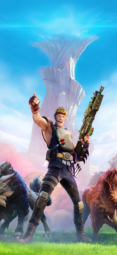 Fond d'écran iPhone Fortnite Chapter 2 Season 6 Battle Pass 4k 2021