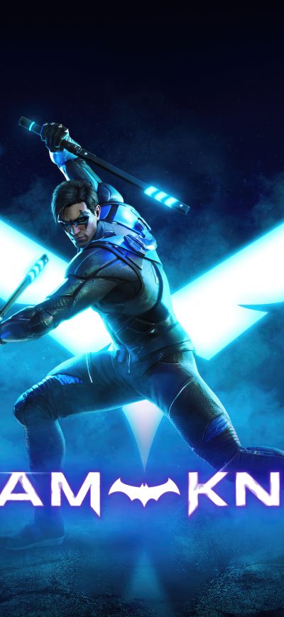 Fond d'écran iPhone Gotham Knights Nightwing 5k