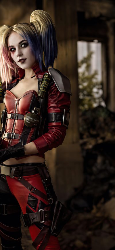 Fond d'écran iPhone Harley Quinn From Comics Cosplay