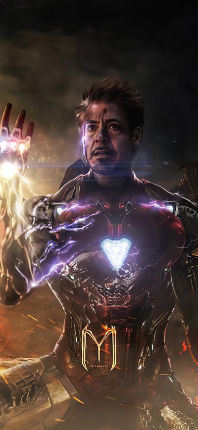 Fond d'écran I Am Ironman 4k sur iPhone