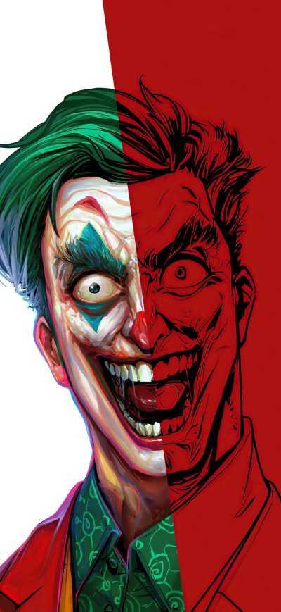 Fond d'écran iPhone Joker Smile And Danger