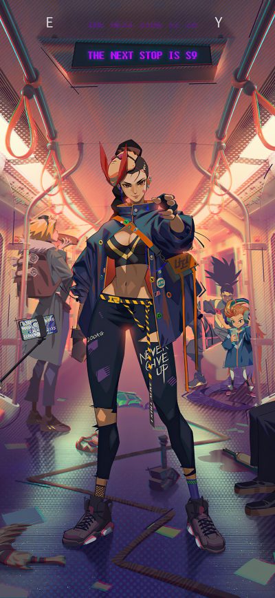 Fond d'écran iPhone Train Of Champion League Of Legends
