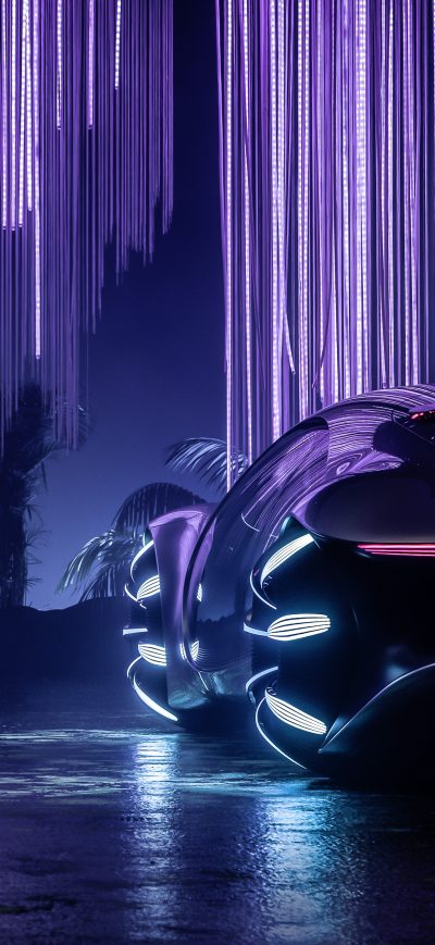 Fond d'écran iPhone 2020 Mercedes Benz Vision AVTR Rear