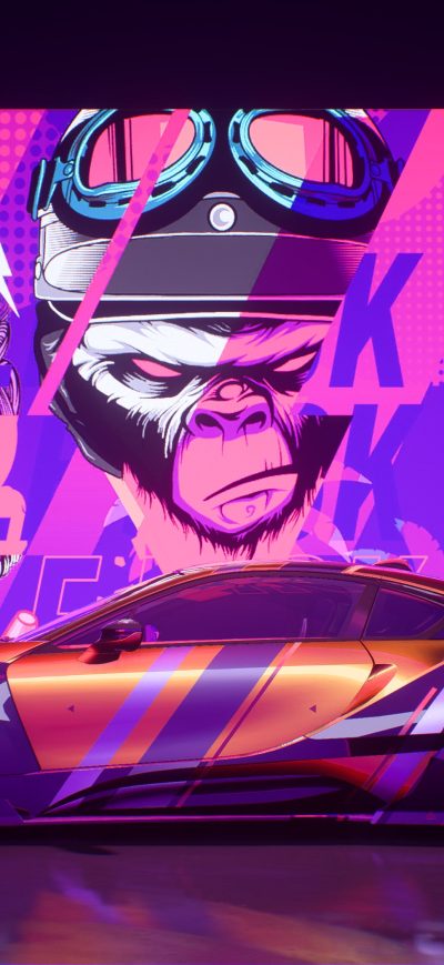 Fond d'écran iPhone Need For Speed Heat Bad Monkey 4k