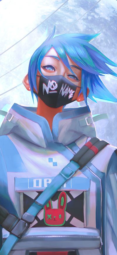 Fond d'écran iPhone Ninja Boy With Sword Moon 4k