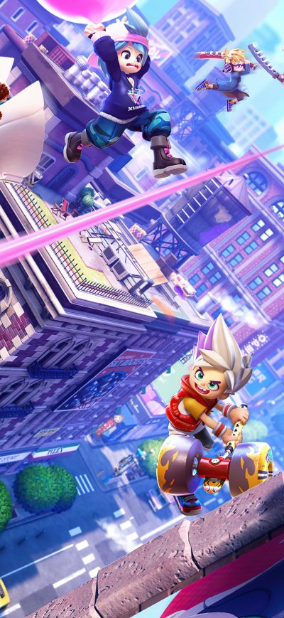 Fond d'écran iPhone Ninjala 2020 Nintendo Switch