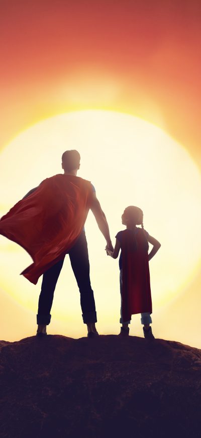 Fond d'écran iPhone Superparents