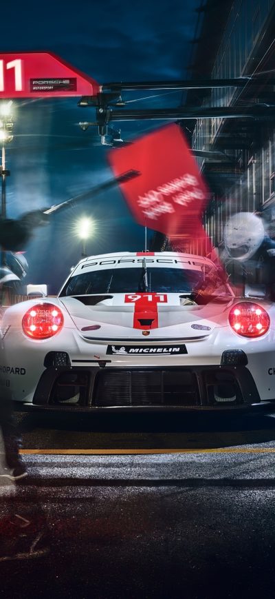 Fond d'écran iPhone 2020 Porsche 911 RSR