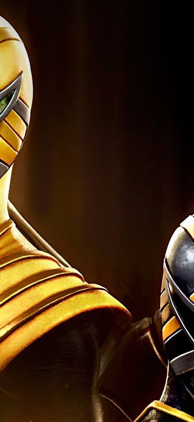 Fond d'écran iPhone Omega Rangers 4k