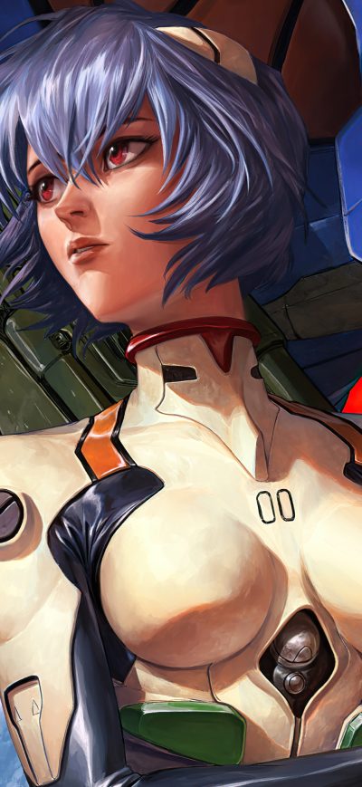 Fond d'écran iPhone Rei Ayanami Neon Genesis Evangelion