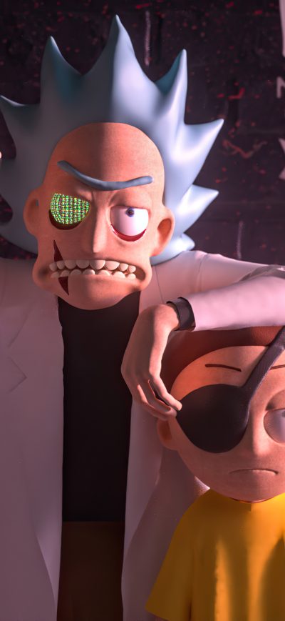 Fond d'écran iPhone Rick And Morty Season 4 2020