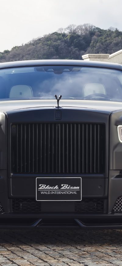 Fond d'écran iPhone Rolls Royce Phantom Sports Line Black Bison Edition 2019