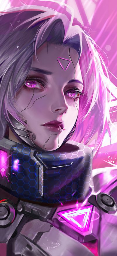 Fond d'écran iPhone Scifi Girl 4k