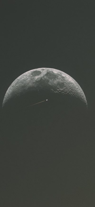 Fond d'écran iPhone Minimalist SpaceX Dragon 5k