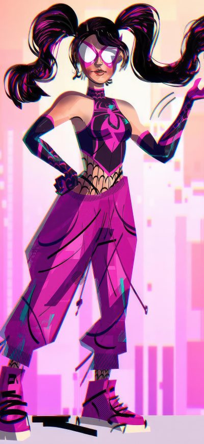 Fond d'écran iPhone Spider Woman Mayhem