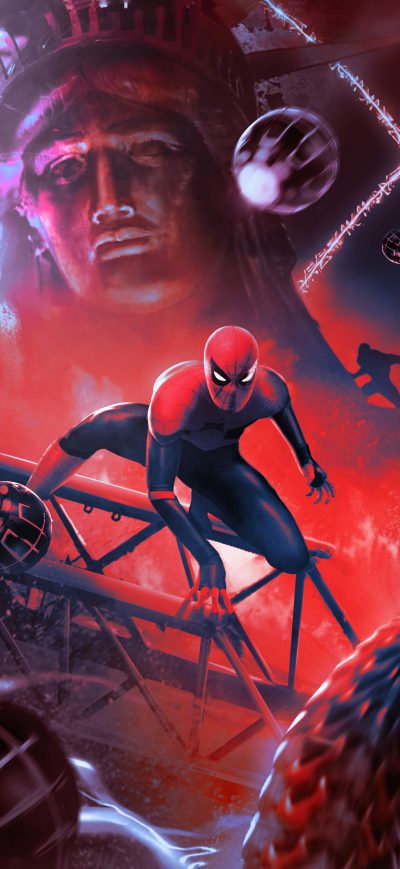 Fond d'écran iPhone Spiderman No Way Home 2022 8k