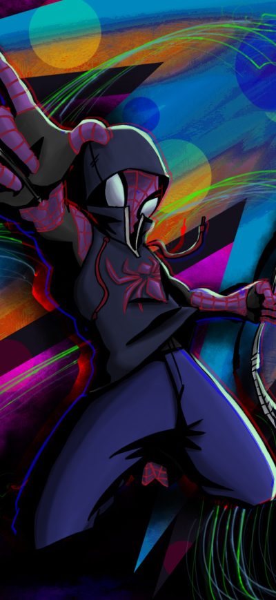 Fond d'écran iPhone Art Spider Sona