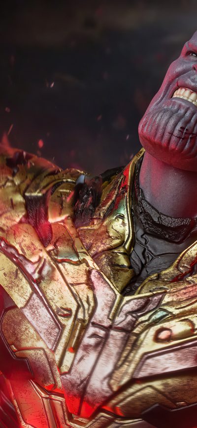 Fond d'écran iPhone Thanos Feel My Power 4k