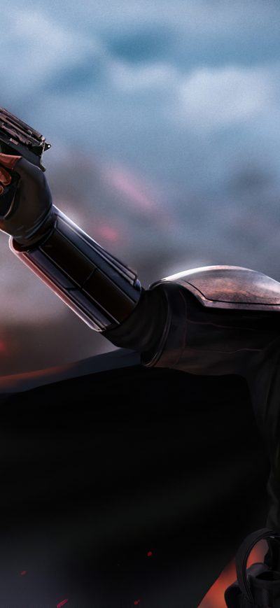 Fond d'écran iPhone The Mandalorian Tv 4k