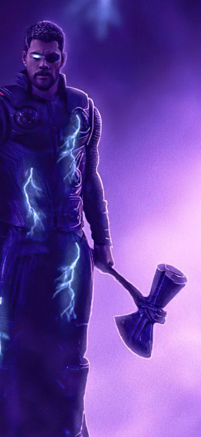 Fond d'écran iPhone Thor Hammer Artwork 4k 2020