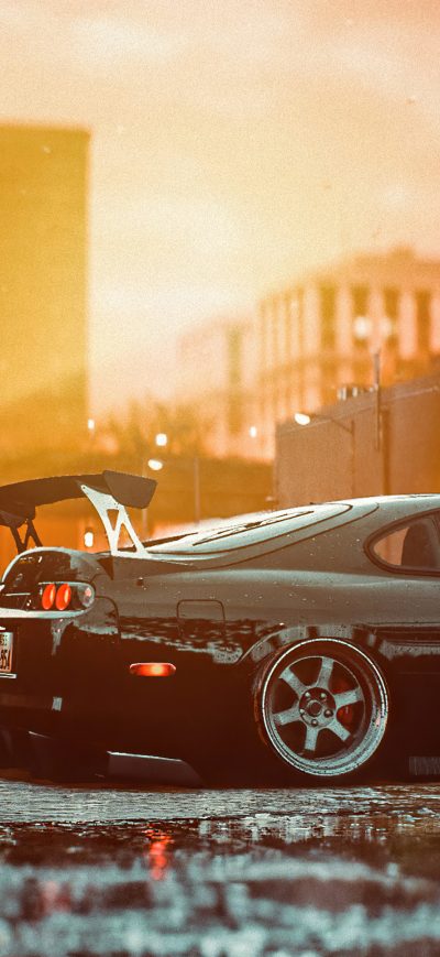 Fond d'écran iPhone Toyota Supra Need For Speed Game 4k