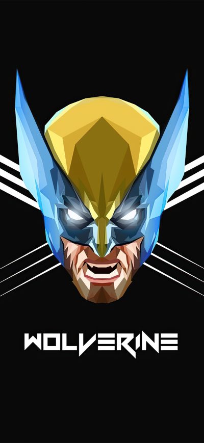 Fond d'écran iPhone Wolverine Minimalism 4k 2020