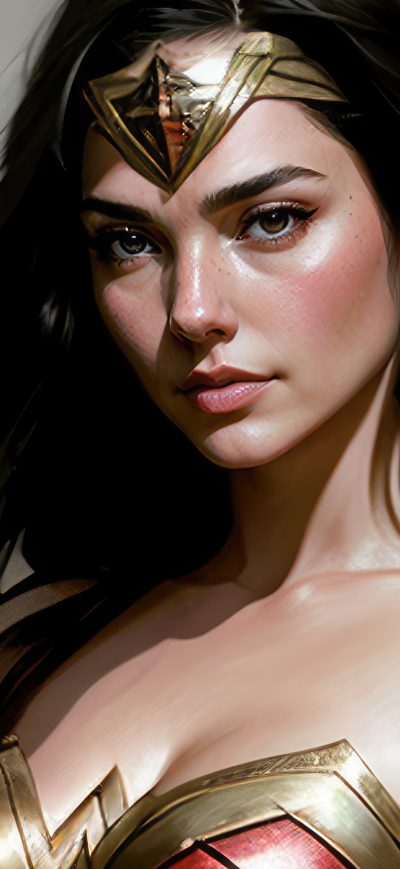 Fond d'écran iPhone Wonder Woman Amazonian 4k