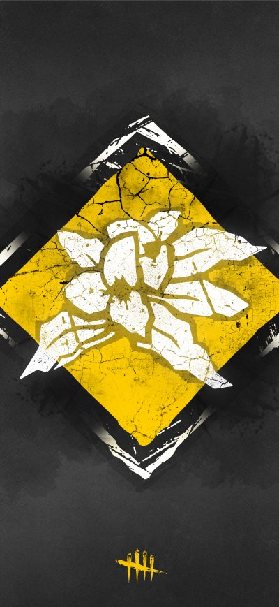 Fond d'écran iPhone Dead By Daylight Survivor Logo 12k